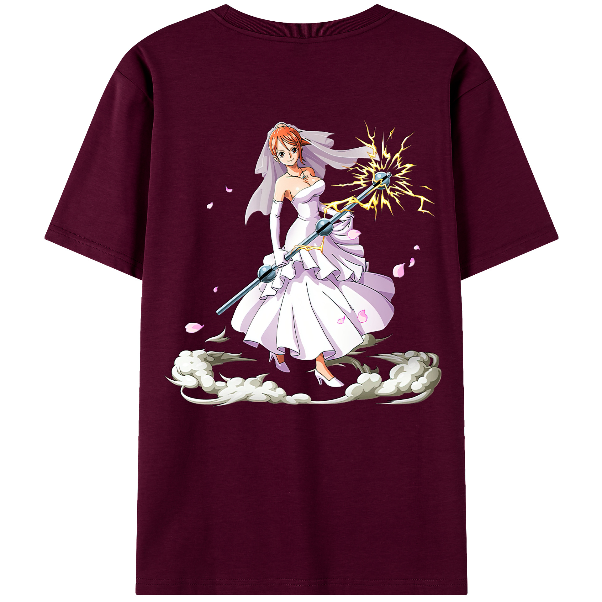 （画像用） ワンピース ナミ ONE PIECE Nami レディース半袖Tシャツ(バックプリント)